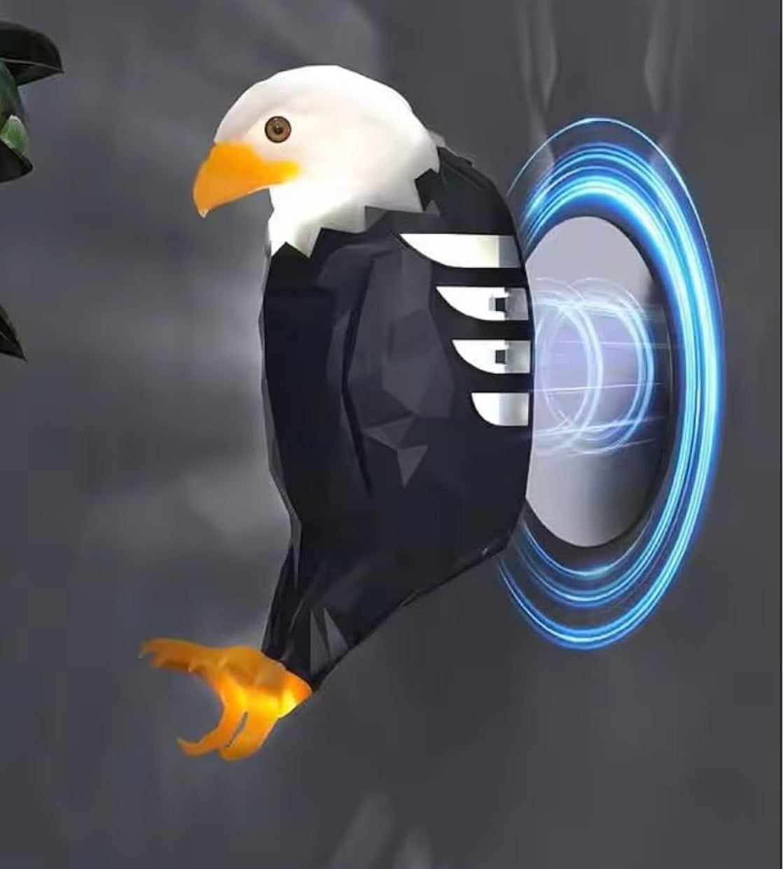Eagle Wall Light, American Animal Bird Wall Night Light, Magnetic Lamp