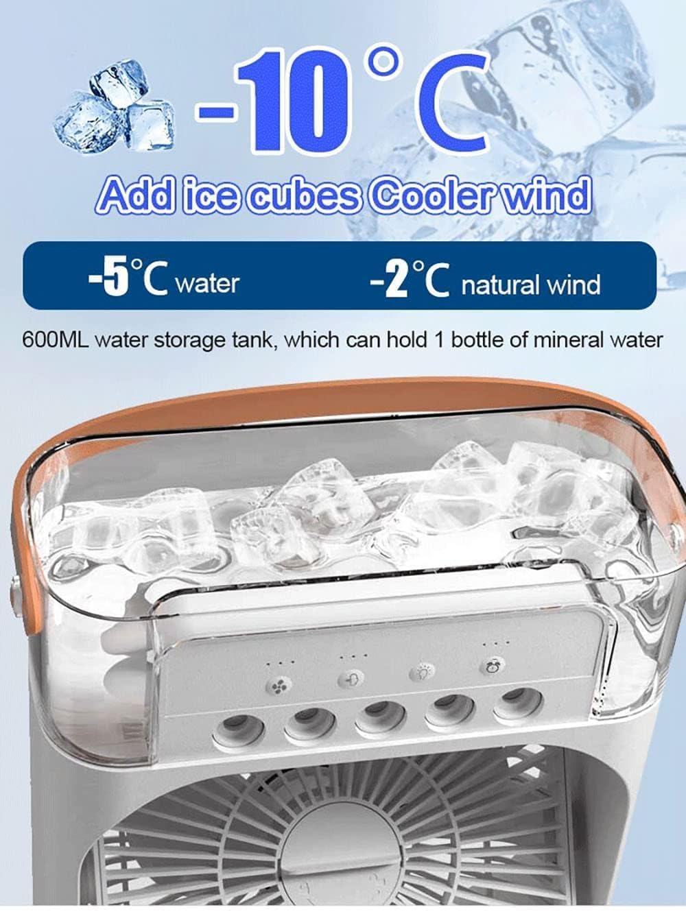 Portable Mini Cooler Rechargeable Air Conditioner